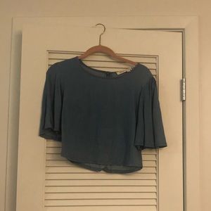 Lovers and Friends denim top